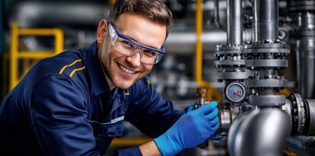 Mérőgázos csőtörés bemérés